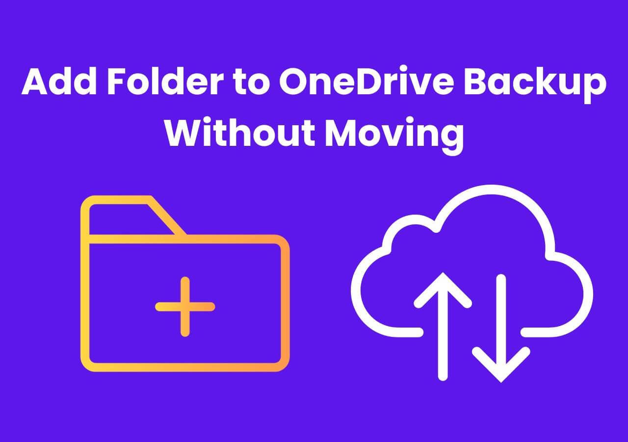 add folder to onedrive backup without moving
