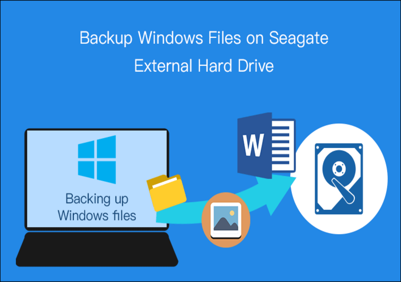 How to Backup File on Seagate External Hard Drive🔥