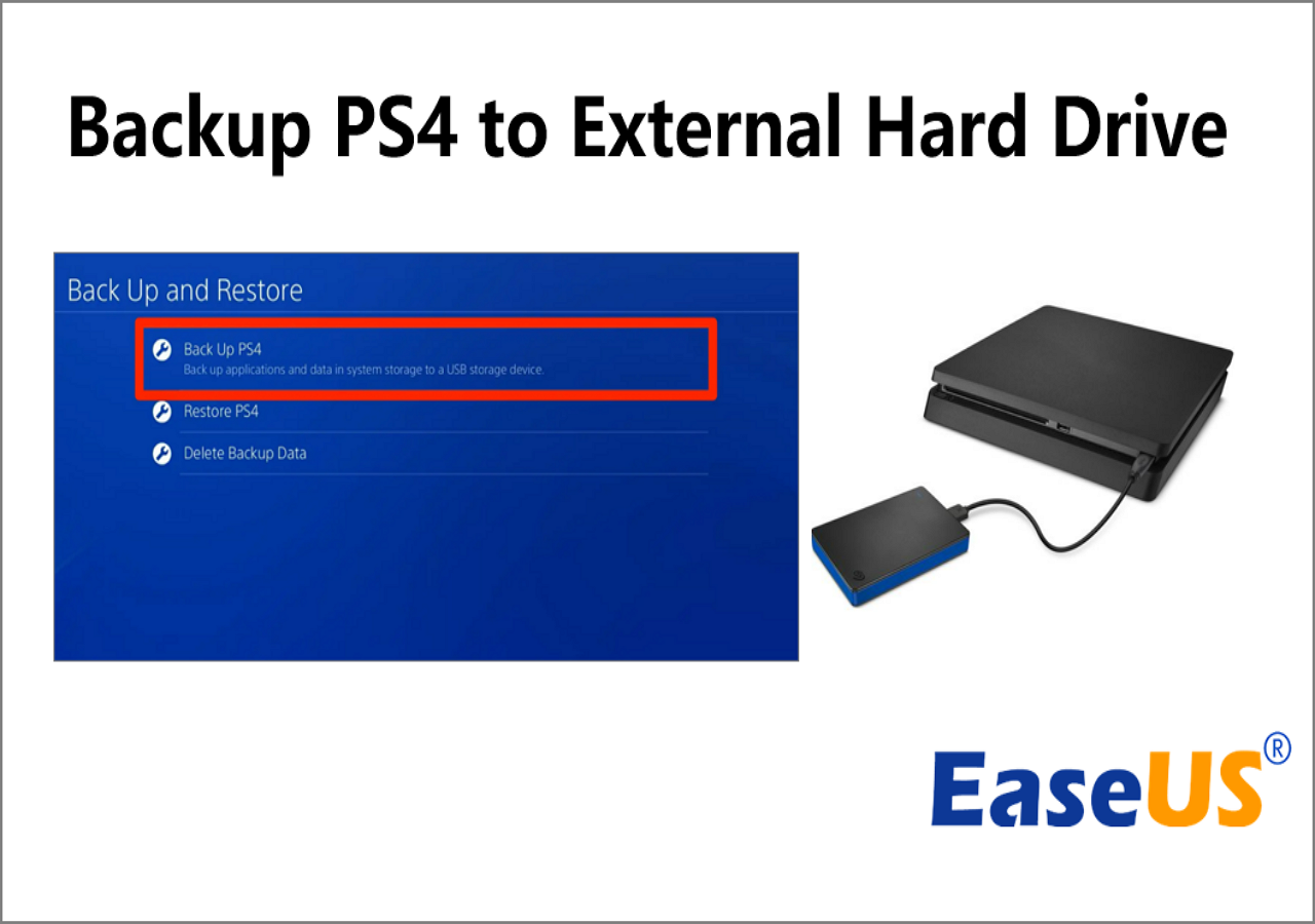 to PS4 to Hard Drive? [Two Fixed Solutions]- EaseUS