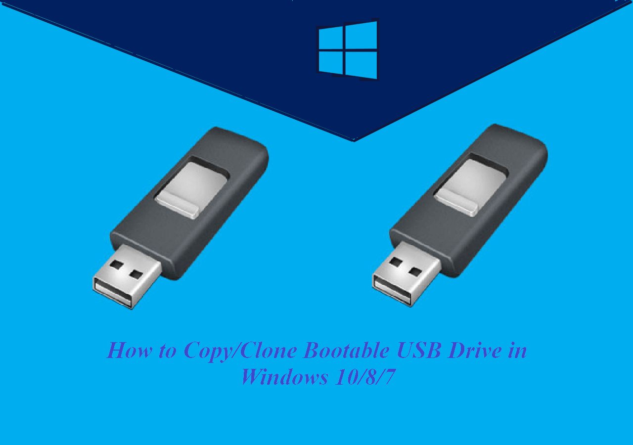automatisk atomar cricket How to Copy/Clone Bootable USB Drive in Windows 10/8/7 - EaseUS