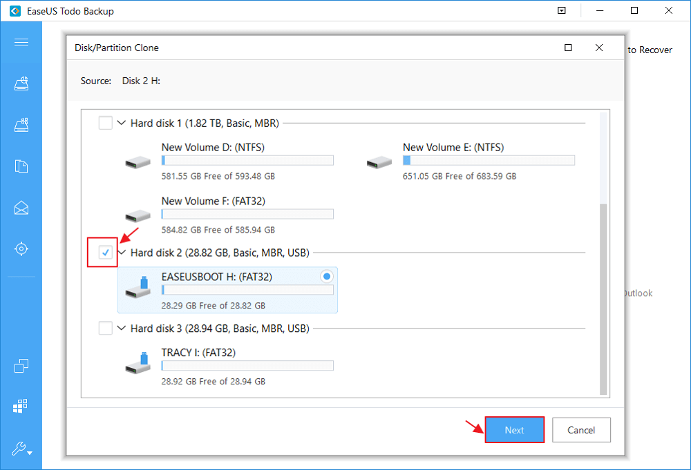 [Fixed] How to Clone USB Drive to Another on Windows 10 EaseUS