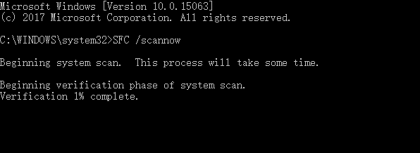 run SFC to fix computer low on memory