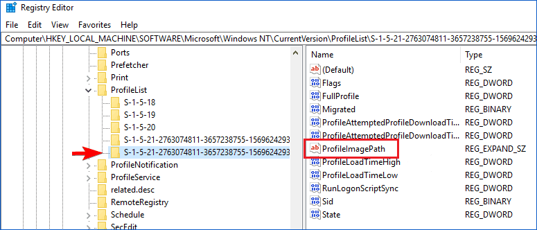 determine your user profile 