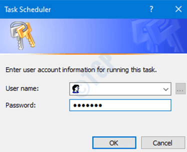 pojawi się hasło systemowe