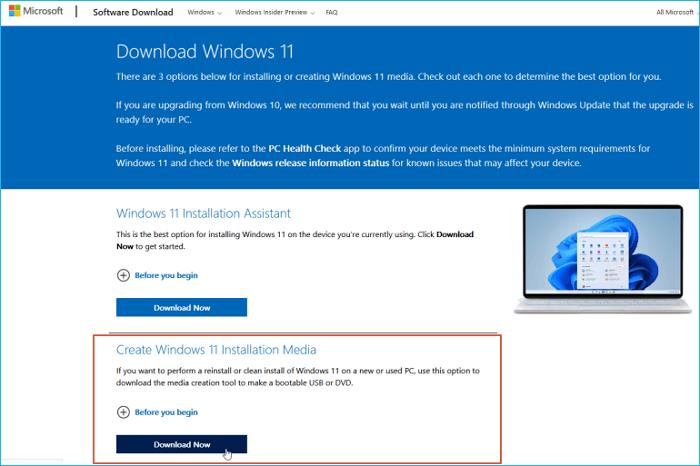 Windows 11 Free Download Full Version 2023 for Home and Pro - EaseUS