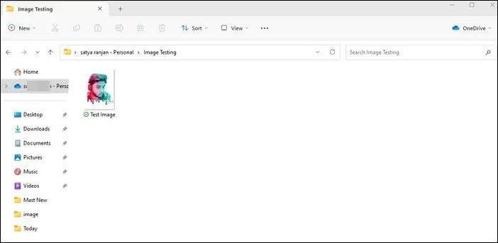 plik skopiowany na onedrive