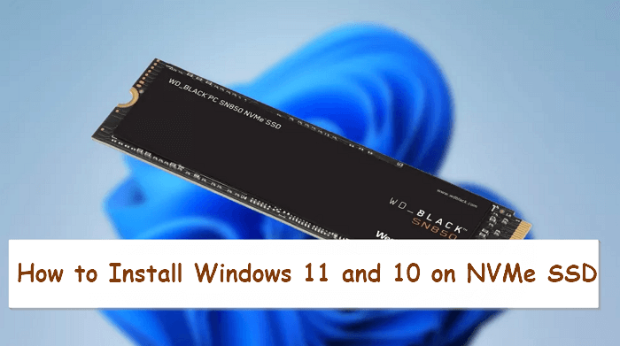 beam Mastery Repentance How to Install Windows 10/11 on NVMe SSD Drives (99% Have Learned) - EaseUS
