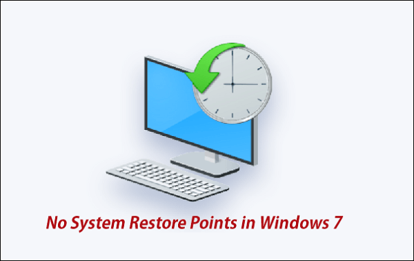 No System Restore Points in Windows 7? How to Recover Them
