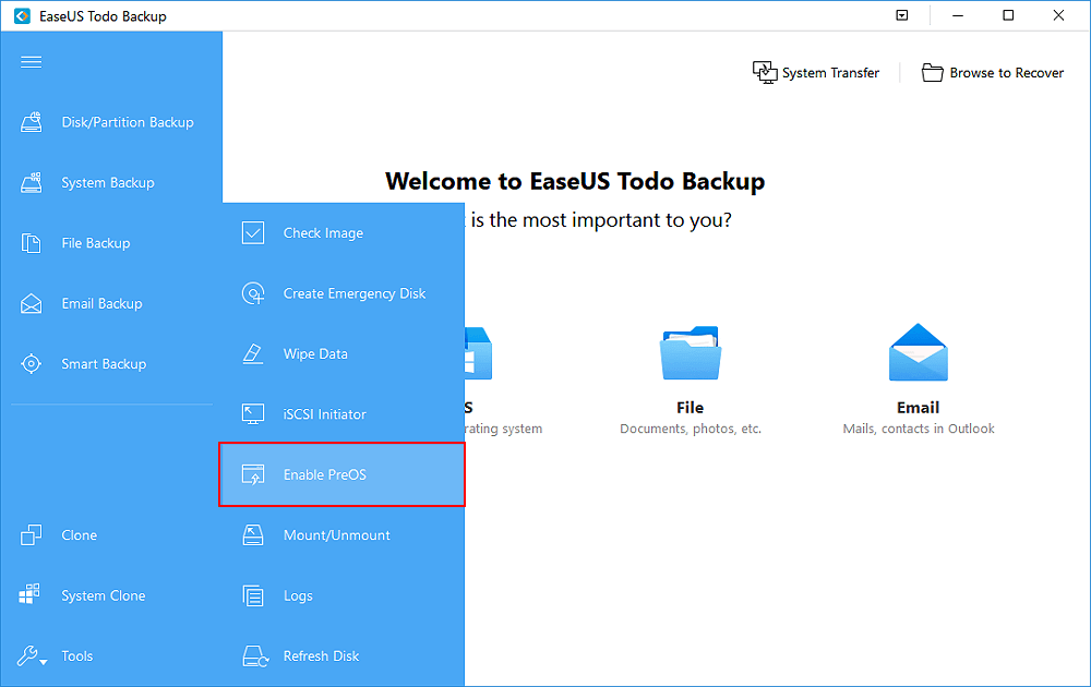 Guide Backup Windows 10 To Usb Create A Windows 10 Recovery Drive Easeus