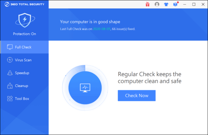 Program antywirusowy 360 Total Security