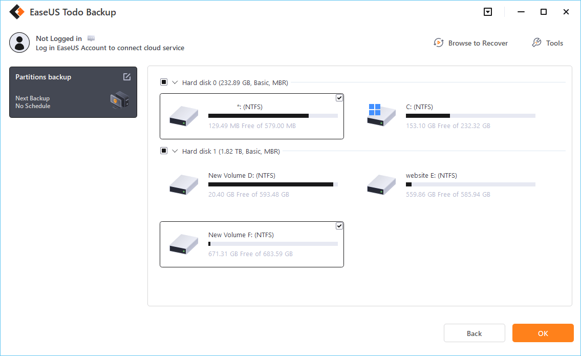 disk partition backup
