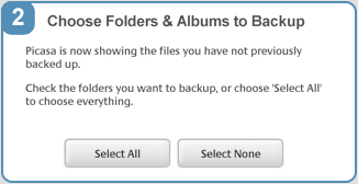 copia de seguridad de fotos de picasa