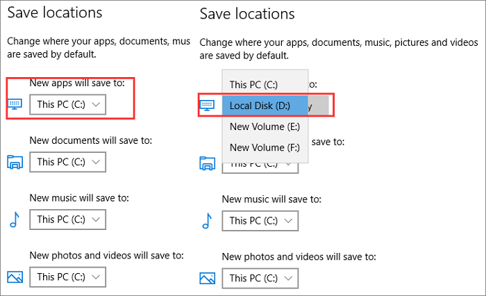 transfer programs from ssd to hdd