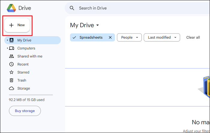 pulsa el botón añadir nuevo