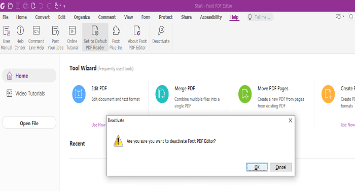 desactivar foxit phantompdf