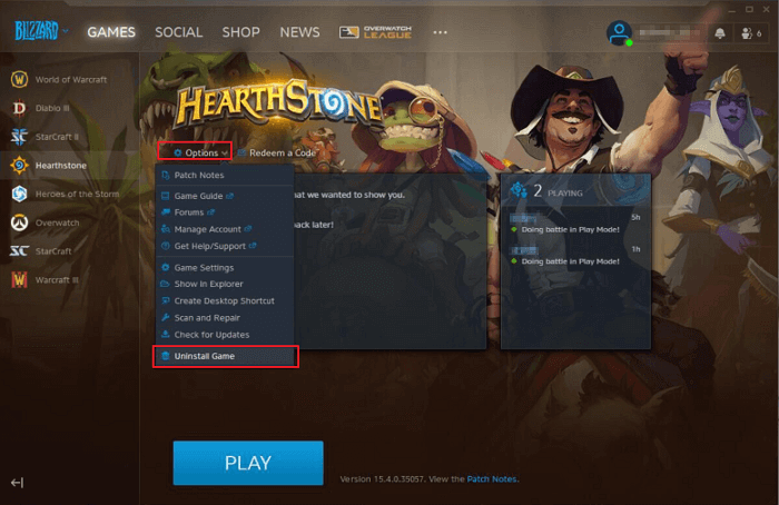 move blizzard games to a different drive