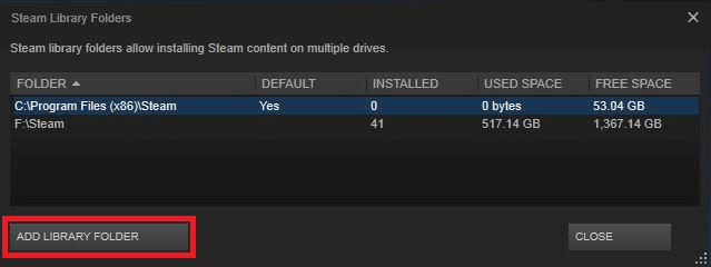 manual migrate steam games to ssd step 2