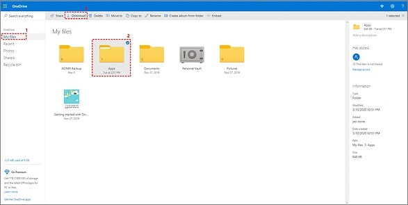 Free! How to Move Files from OneDrive to Another OneDrive