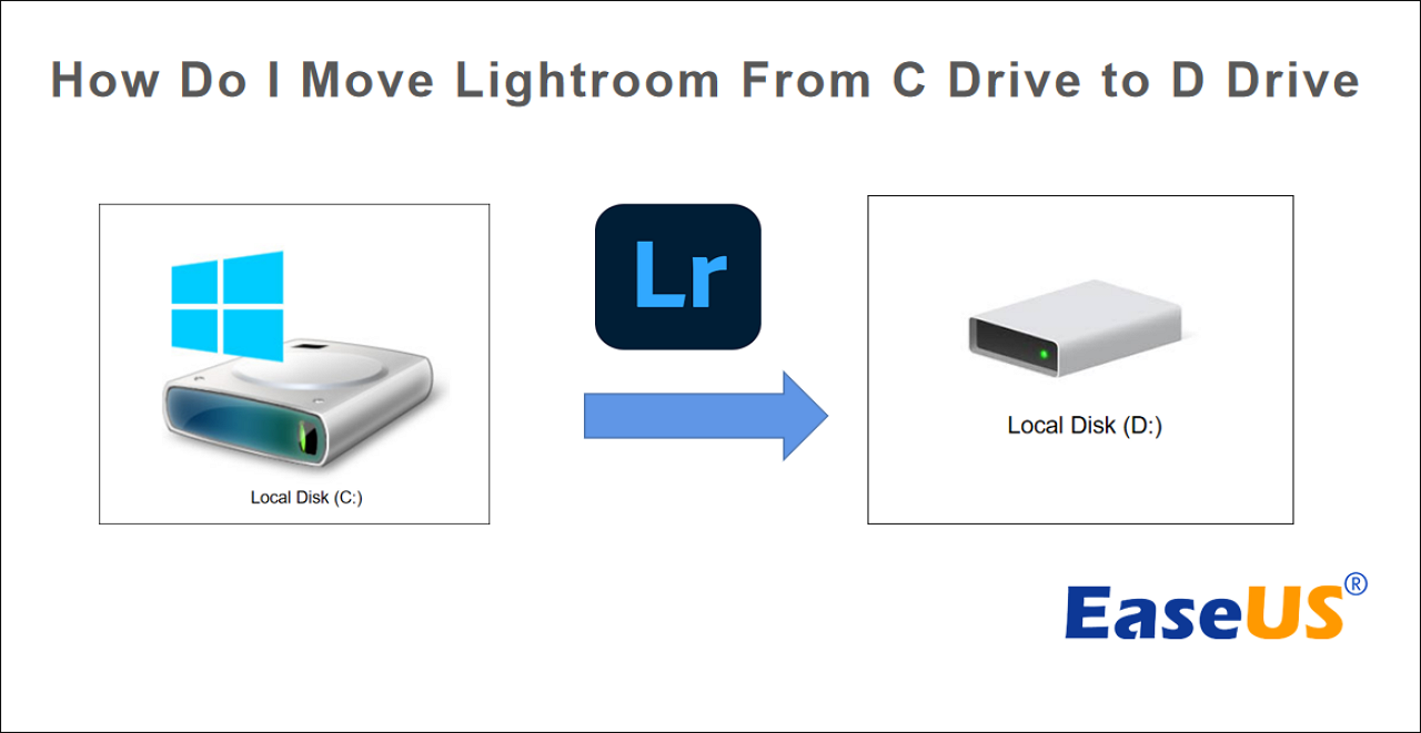How Do I Move Lightroom From C Drive to D Drive [Safe & Efficient]