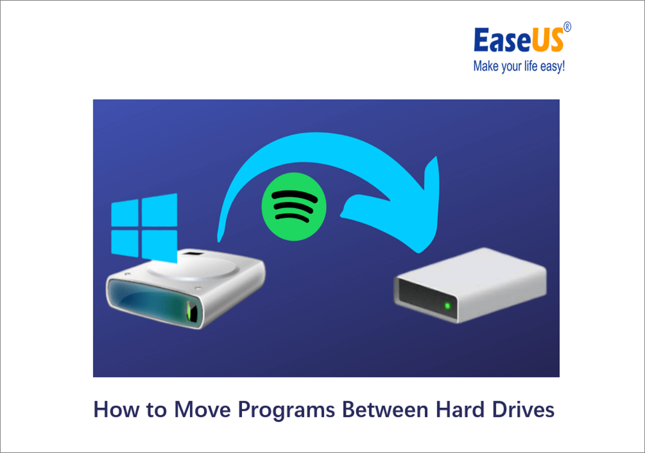 How to Move Programs Between Hard Drives [Workable & Tested]