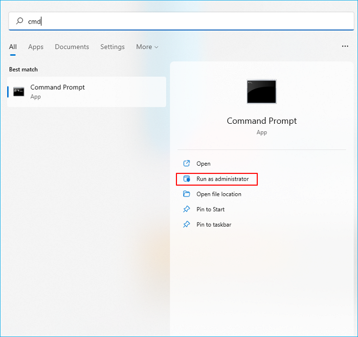 navigasikan ke Jalankan sebagai Administrator
