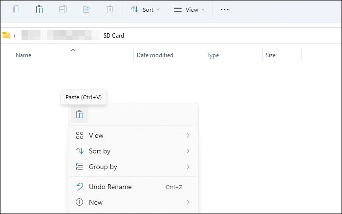 cole os dados do jogo no cartão SD