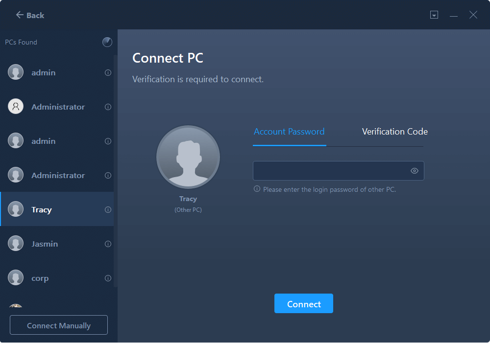 connect the two pcs