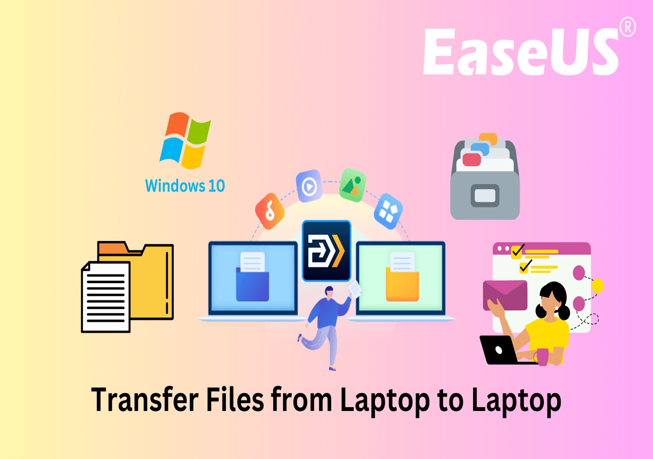 Laptop to Laptop Data Transfer 8 Ways [Fast and Safe]