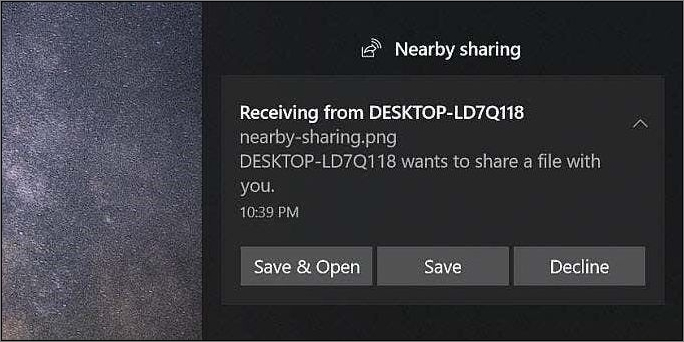 selecione a opção salvar e abrir