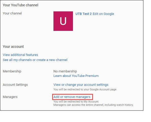 How to add managers to your channel
