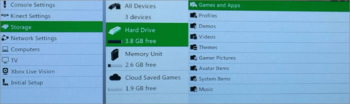 how to transfer data from one xbox 360 to another