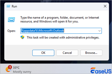 Limpar o cache do Outlook
