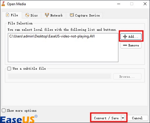 clique em adicionar para adicionar seu vídeo