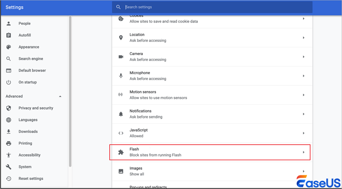 Reprodução baseada em navegador
