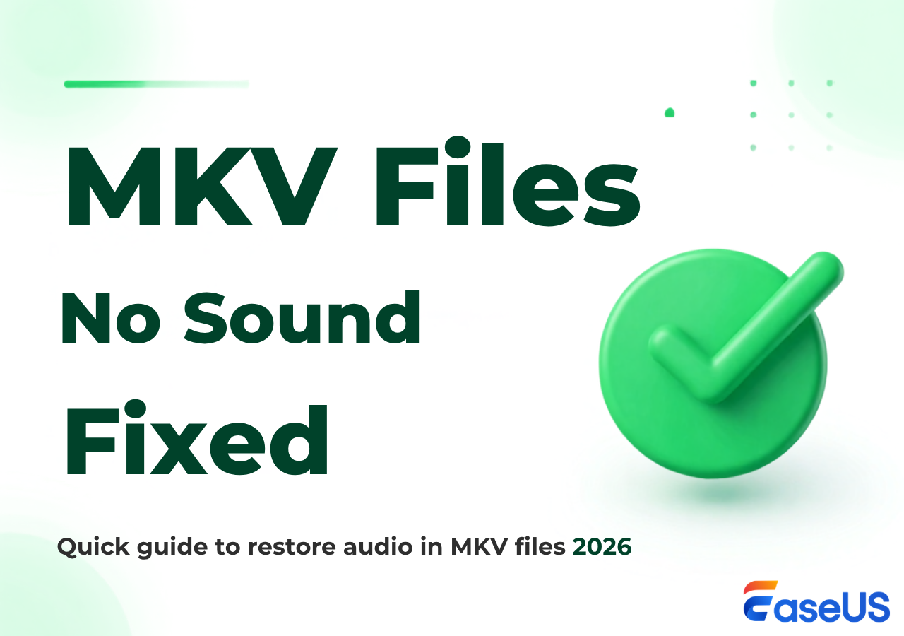 MKV File No Sound Fixed: A Complete Guide 2026