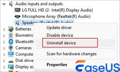 choisir un pilote de mise à jour