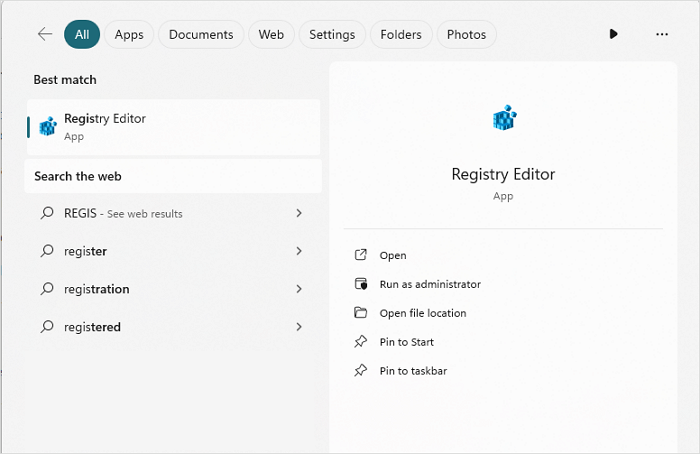 Windows-Registrierungs-Editor