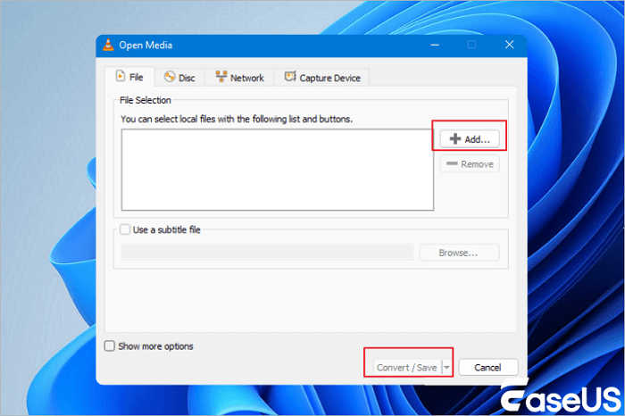 pilih konversi simpan