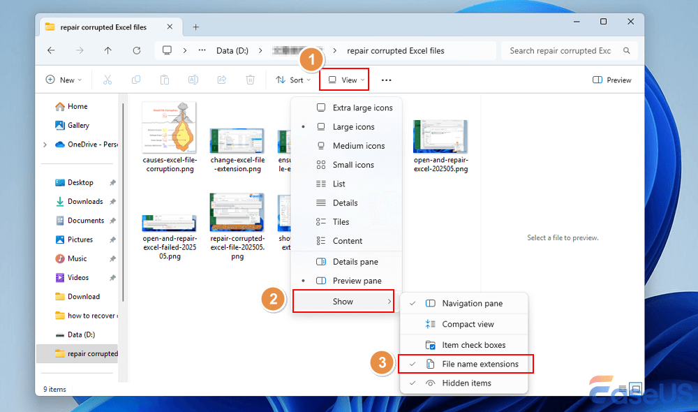 Dateinamenerweiterungen
