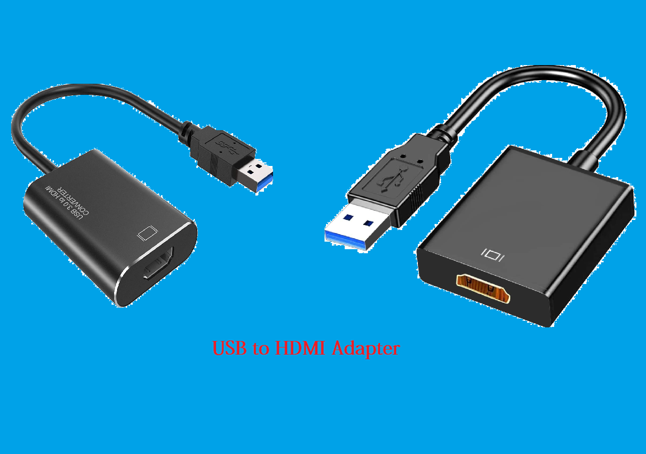 abstrakt Byen bluse What Is USB to HDMI Adapter? What Is It Used For? - EaseUS