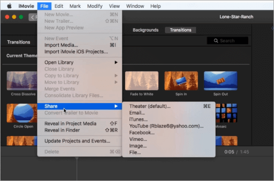 imovie import mp4 imovie import mp4