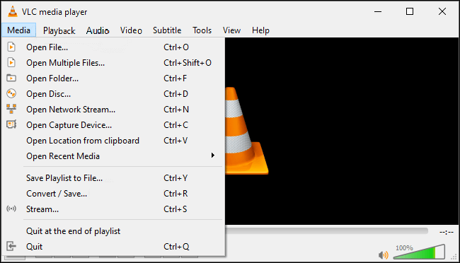 Utilisez VLC pour convertir le MP4.