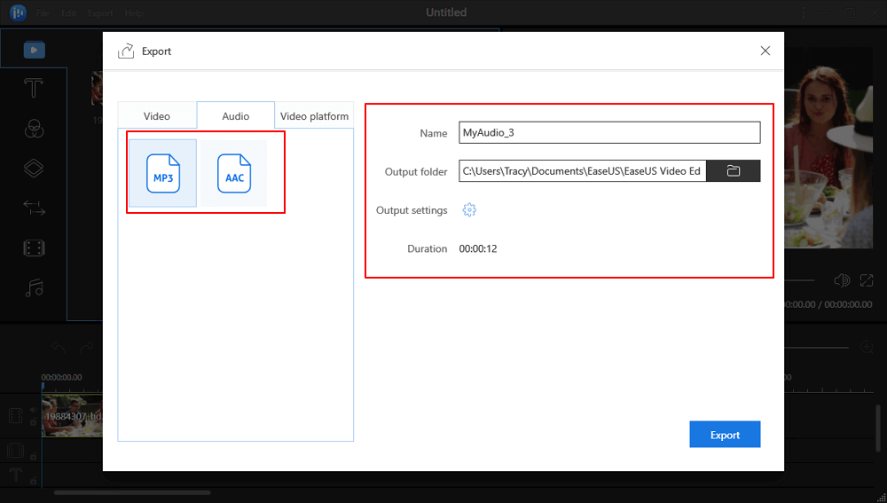 Sélectionnez le format de fichier pour convertir le fichier cible.