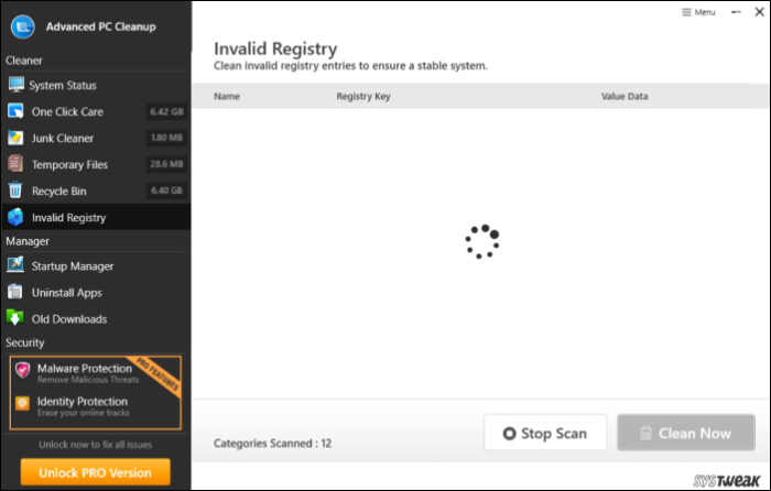 erweiterte PC-Bereinigung