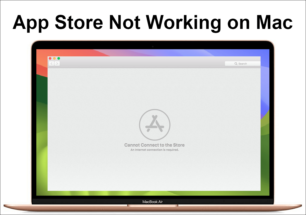 macbook safari and app store not working