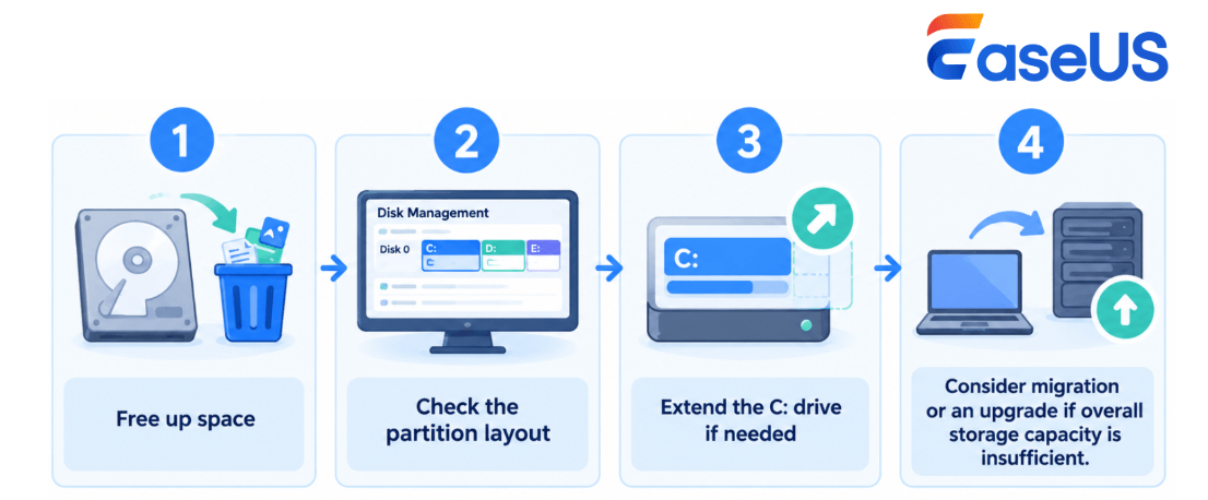 approch for storage management