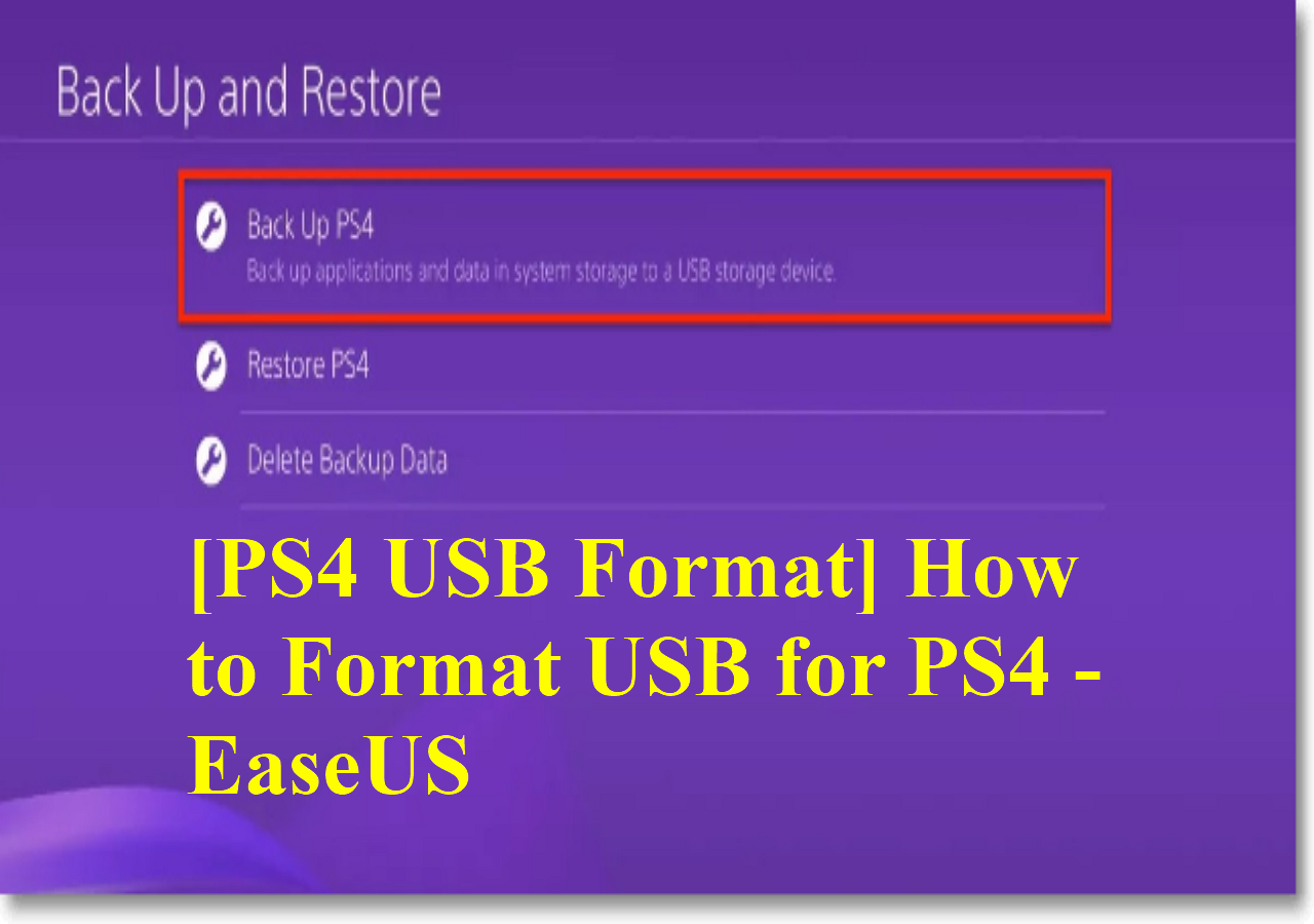 USB Get Methods to Format USB for - EaseUS
