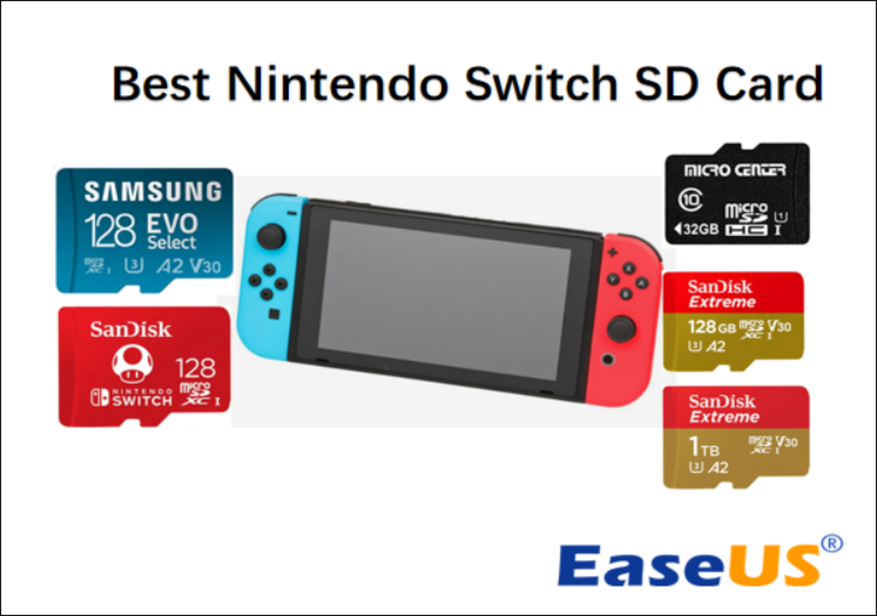 Nintendo Switch SD Card in 2023 [Full EaseUS