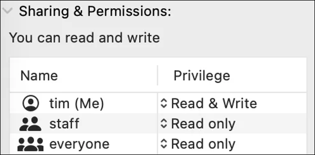 Dateiberechtigung prüfen
