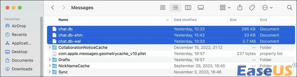 choose move to trash